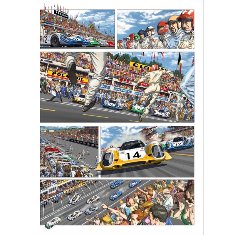 Steve McQueen in Le Mans (Edition anglaise)