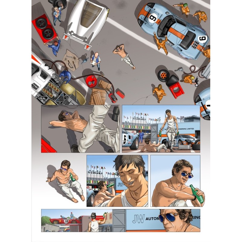 Steve McQueen in Le Mans (German Edition)