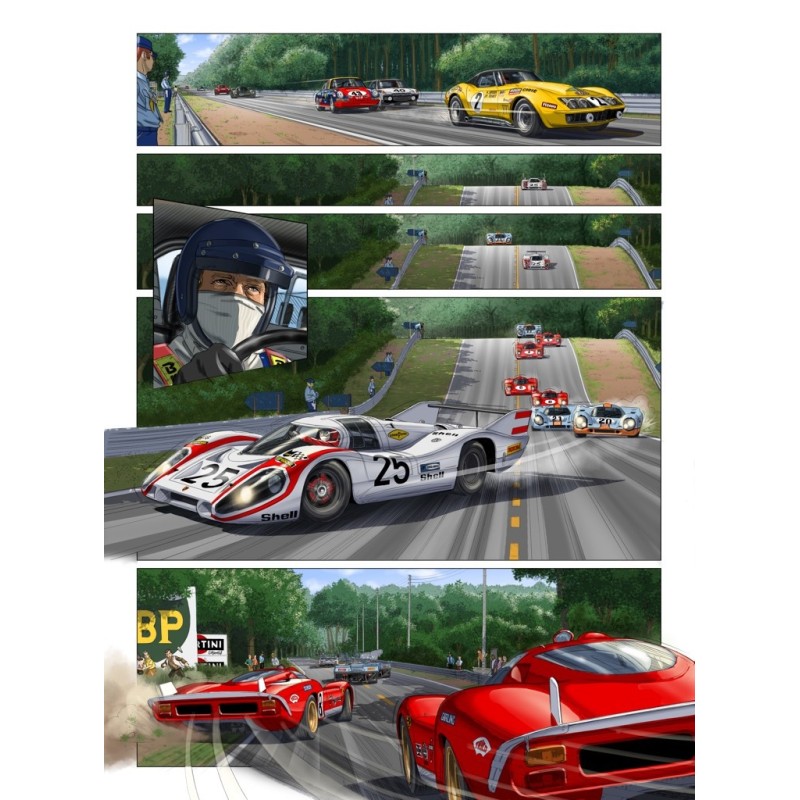 Steve McQueen in Le Mans (Edition allemande)