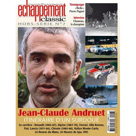 JEAN CLAUDE ANDRUET - Itinéraire d'un surdoué - HS Echappement Classic