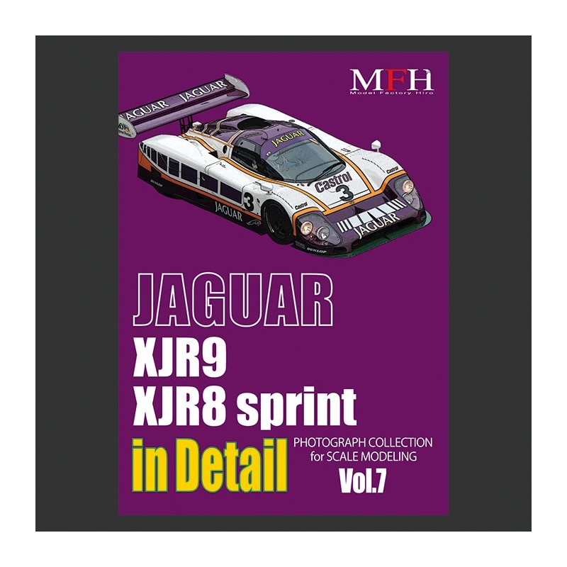 PHOTOGRAPH COLLECTION Vol.7 “JAGUAR XJR9 / XJR8 sprint in Detail”
