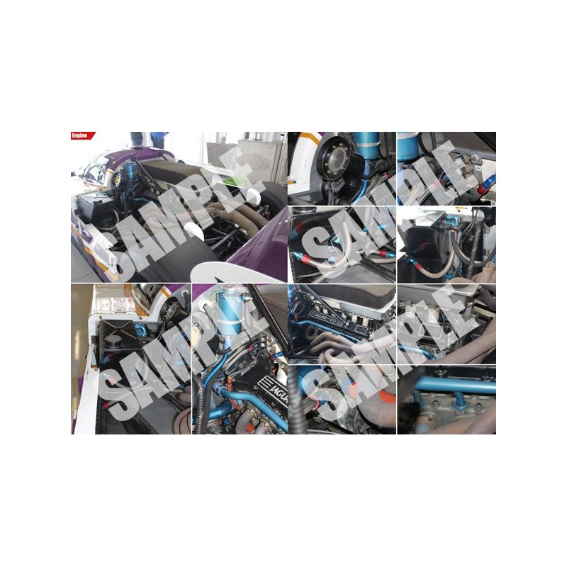 PHOTOGRAPH COLLECTION Vol.7 “JAGUAR XJR9 / XJR8 sprint in Detail”