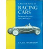 Racing Cars Between the years 1919 and 1939 A Pictorial survey