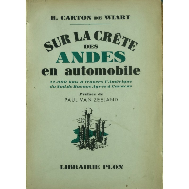 Sur la crête des Andes en automobile