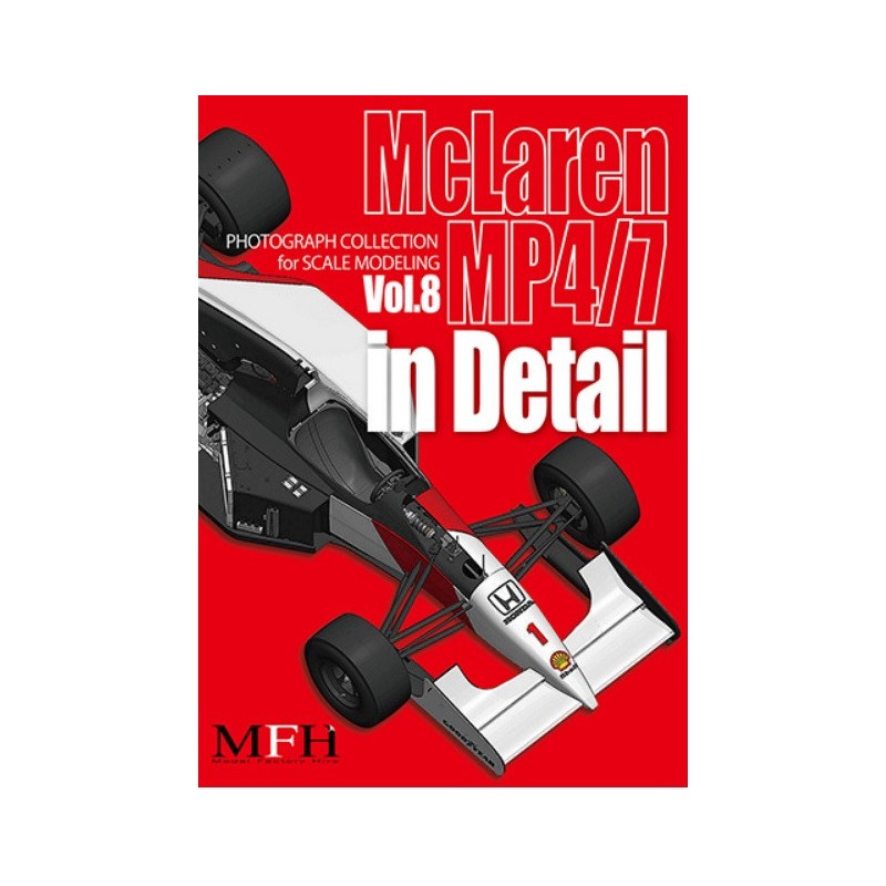 PHOTOGRAPH COLLECTION Vol.8 “McLaren MP4/7 in Detail” 