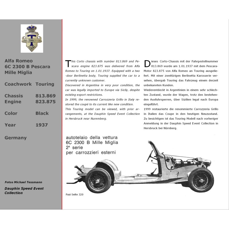 Alfa Romeo - La Passione 6C 2300 - 6C 2500 - 1934-1953