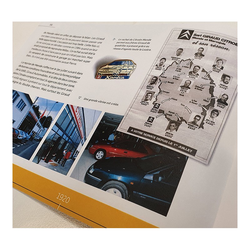 Malafosse - Giraud - Histoire d&#039;un garage Citroën en Lozère