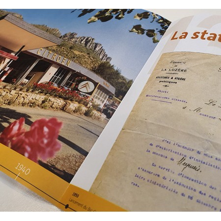 Malafosse - Giraud - Histoire d'un garage Citroën en Lozère