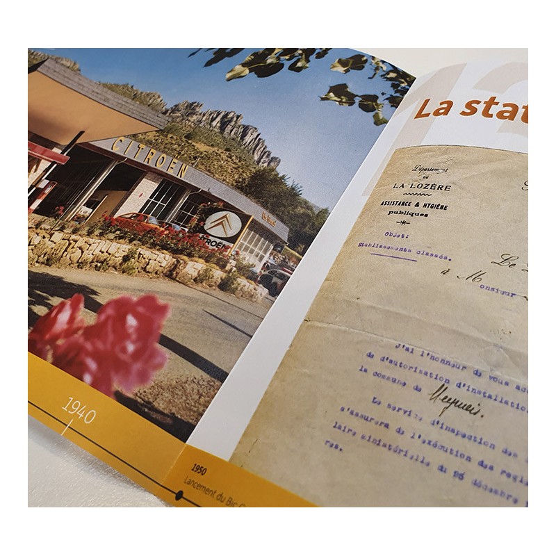 Malafosse - Giraud - Histoire d&#039;un garage Citroën en Lozère
