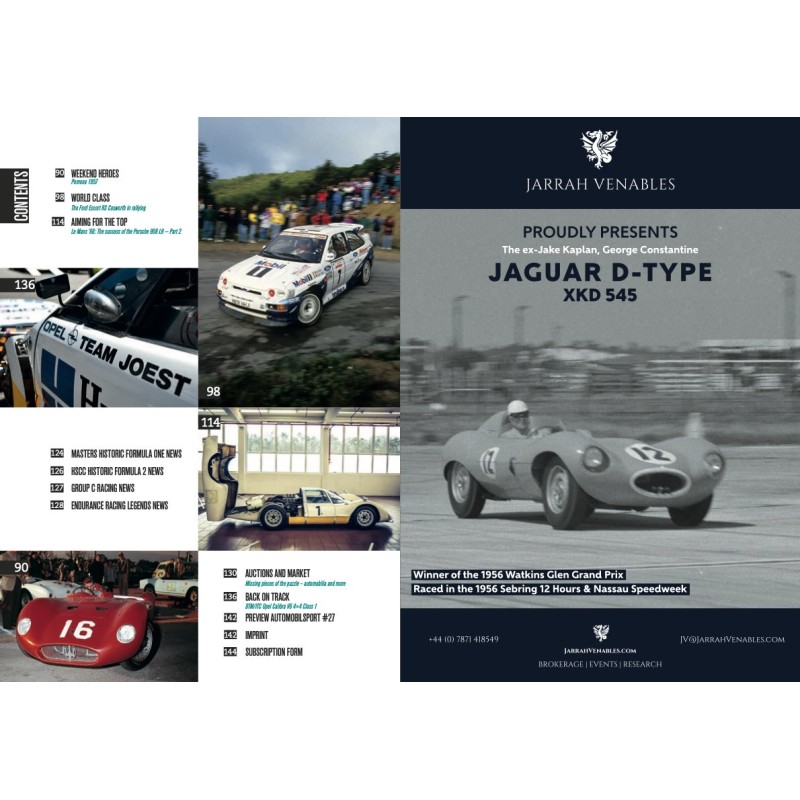 AUTOMOBILSPORT N° 23 ENGLISH EDITION 1er Trimestre 2020