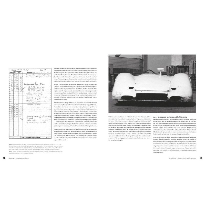 Norbert Singer – My Racing Life with Porsche 1970–2004  - English edition