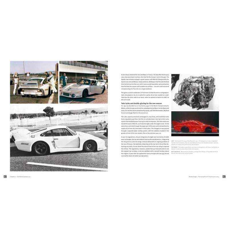 Norbert Singer – My Racing Life with Porsche 1970–2004  - English edition