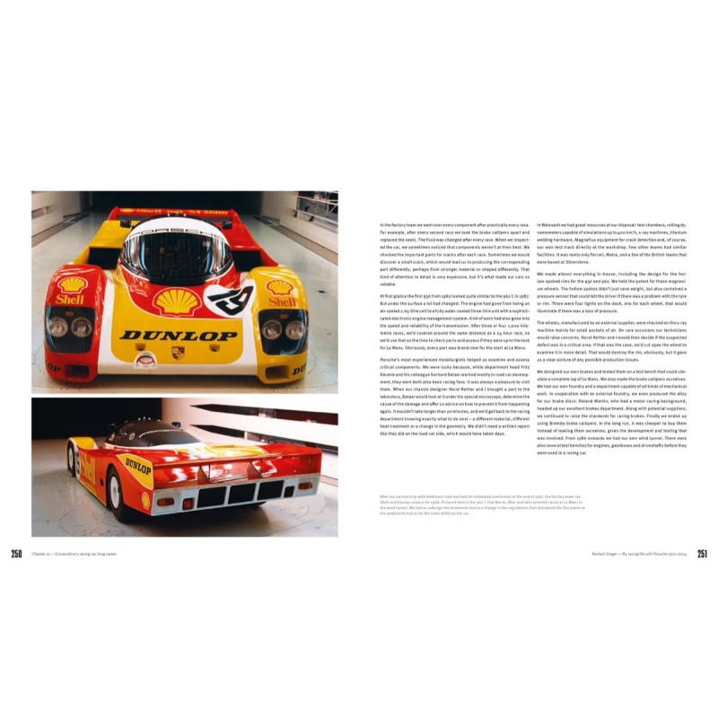 Norbert Singer – My Racing Life with Porsche 1970–2004  - English edition