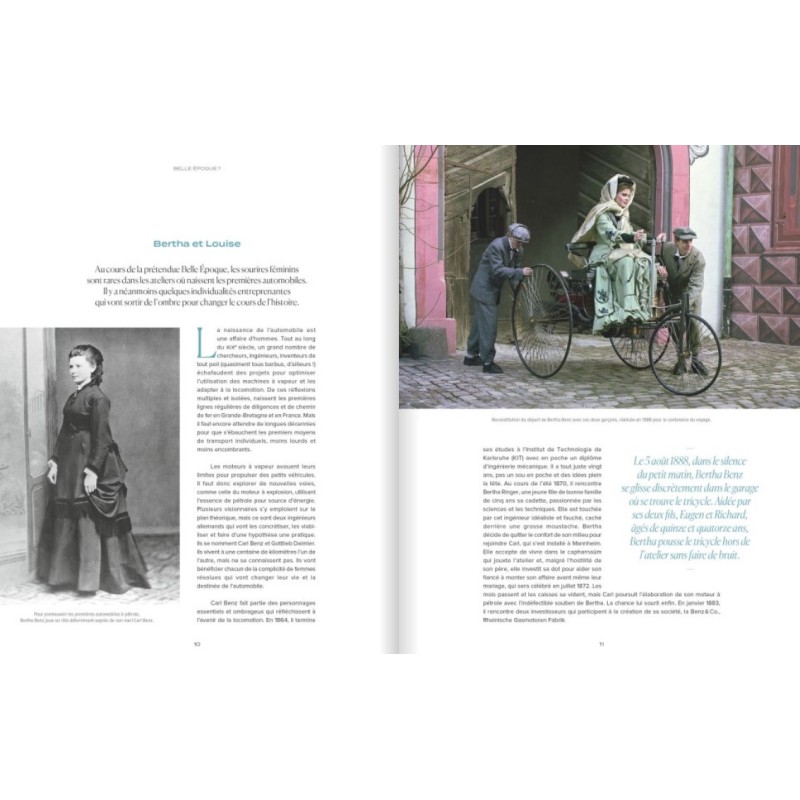 La véritable histoire de la femme et l'automobile