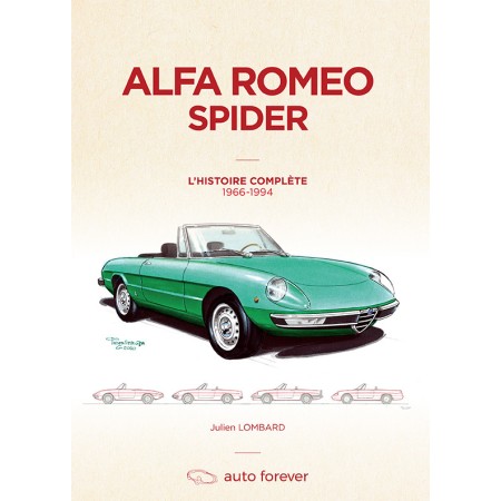 Alfa Romeo Spider 105-115 – L’ Histoire complète – 1966-1994