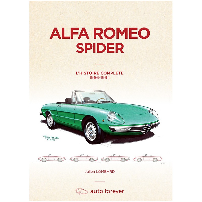 Alfa Romeo Spider 105-115 – L’ Histoire complète – 1966-1994