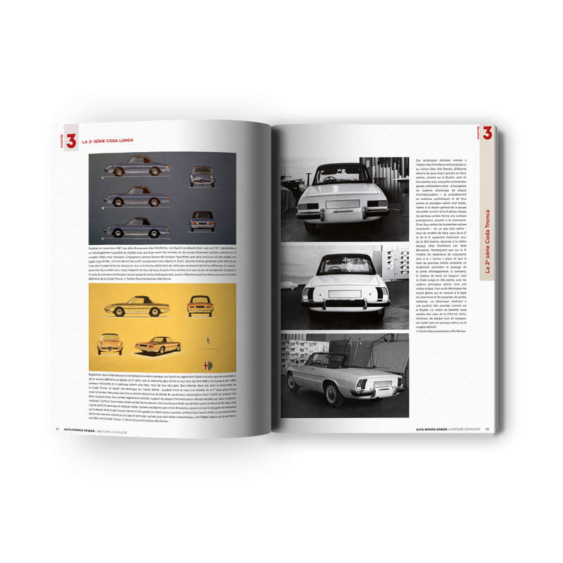 Alfa Romeo Spider 105-115 – L’ Histoire complète – 1966-1994