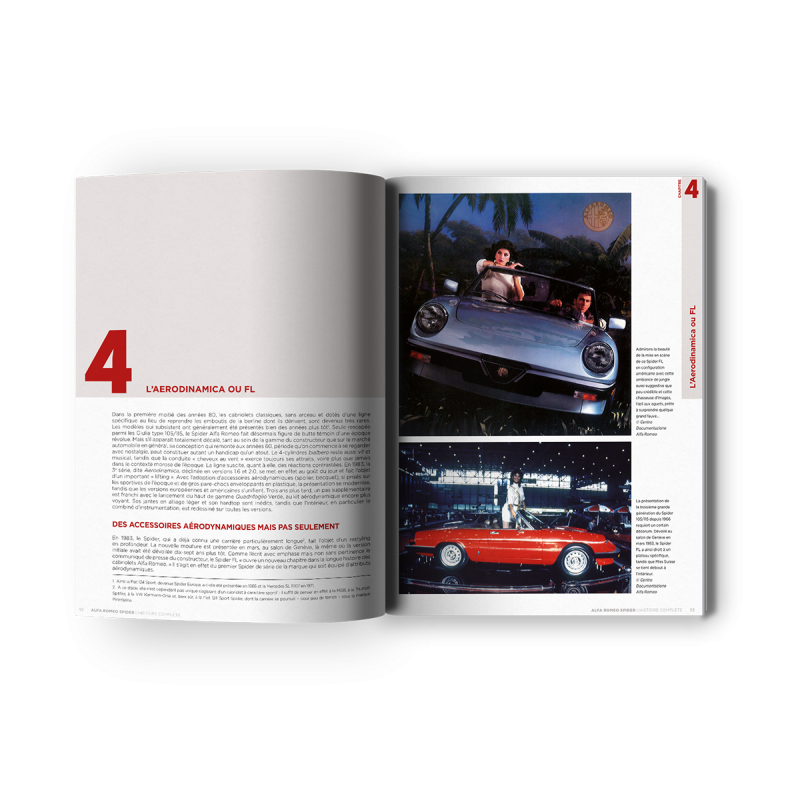 Alfa Romeo Spider 105-115 – L’ Histoire complète – 1966-1994