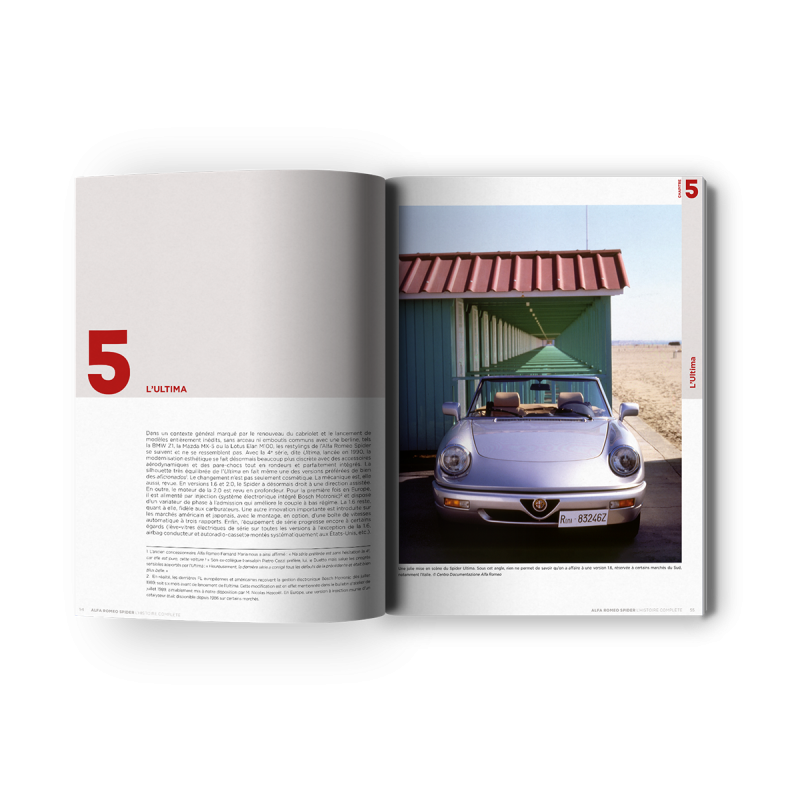 Alfa Romeo Spider 105-115 – L’ Histoire complète – 1966-1994