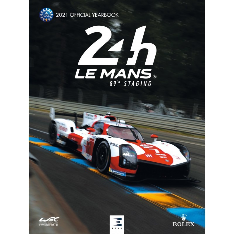 24 Hours of Le Mans, 2021 official year book - Edition anglaise