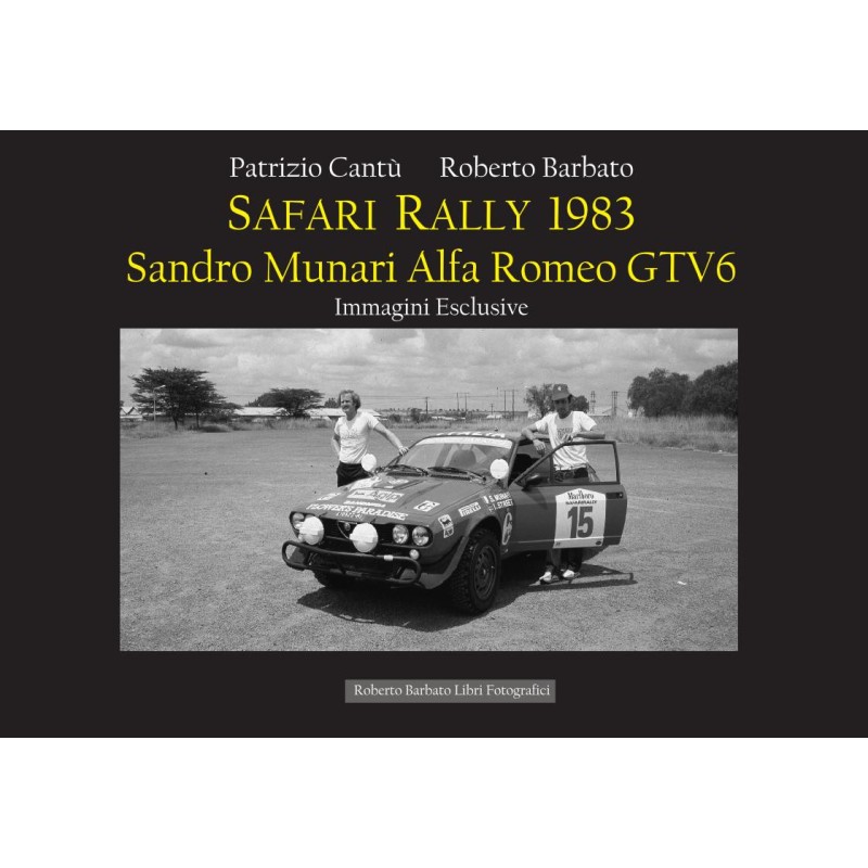 Safari rally 1983 - Sandro MUNARI Alfa Romeo GTV6