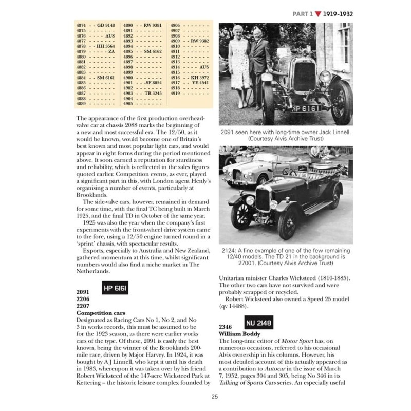 Alvis Society A Century of Drivers