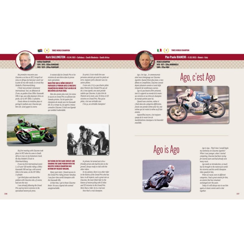 Giacomo Agostini - Le roi aux 15 couronnes