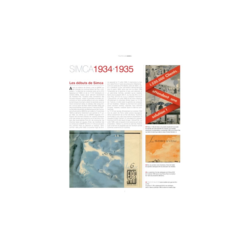 Toutes les Simca 1934-1980