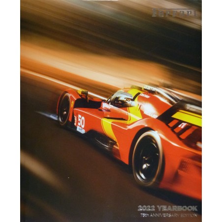 Ferrari Yearbook 2022 with Ferrari 499P cover Ferrari Yearbook 2022 with Ferrari 499P cover