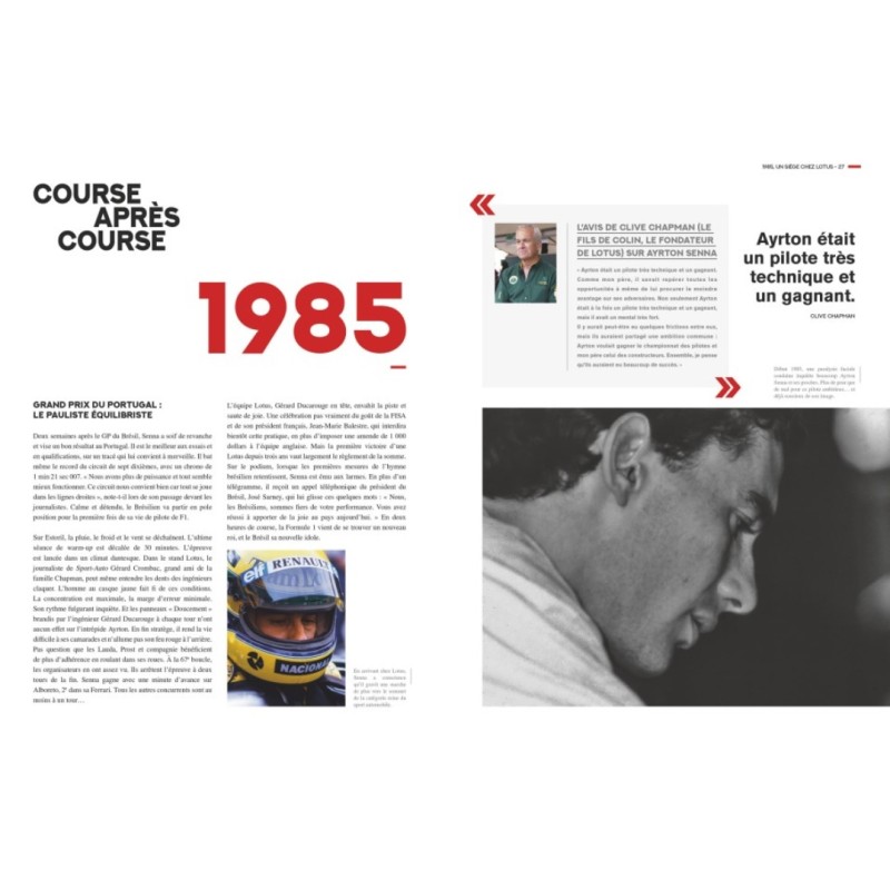 Eternel Senna Le livre hommage