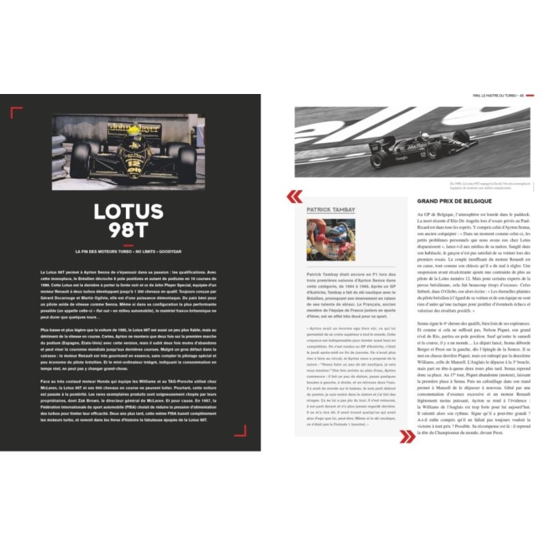 Eternel Senna Le livre hommage