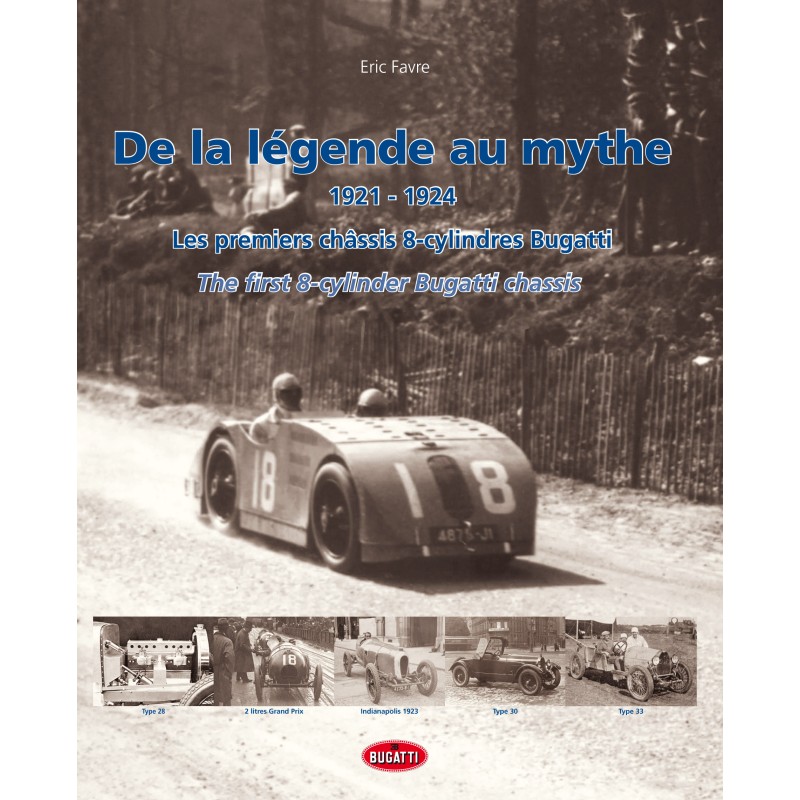 De la légende au mythe 1921-1924 - Les premiers 8 cylindres BUGATTI