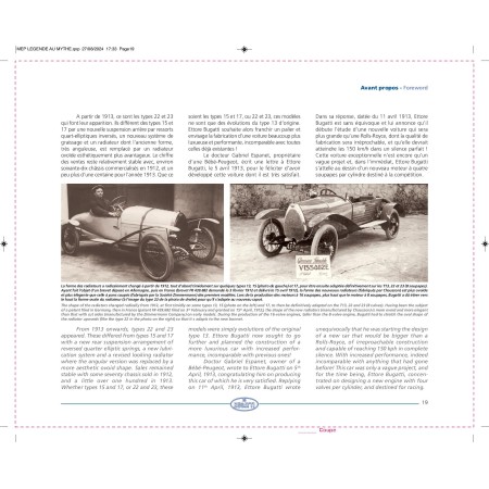 De la légende au mythe 1921-1924 - Les premiers 8 cylindres BUGATTI
