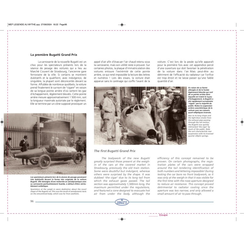 De la légende au mythe 1921-1924 - Les premiers 8 cylindres BUGATTI