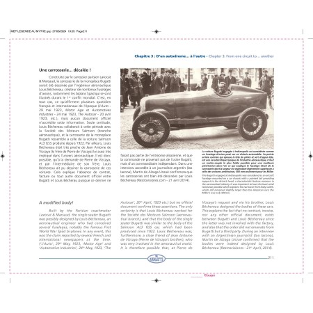 De la légende au mythe 1921-1924 - Les premiers 8 cylindres BUGATTI