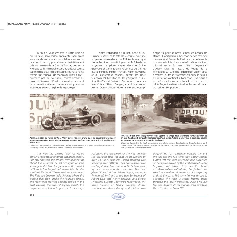 De la légende au mythe 1921-1924 - Les premiers 8 cylindres BUGATTI