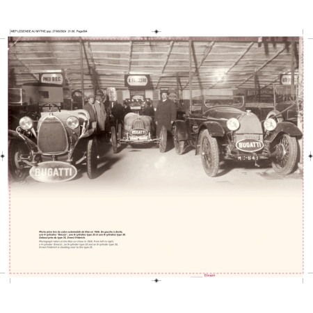 De la légende au mythe 1921-1924 - Les premiers 8 cylindres BUGATTI