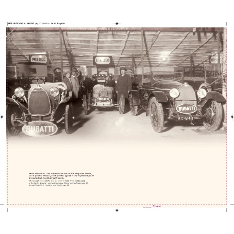 De la légende au mythe 1921-1924 - Les premiers 8 cylindres BUGATTI