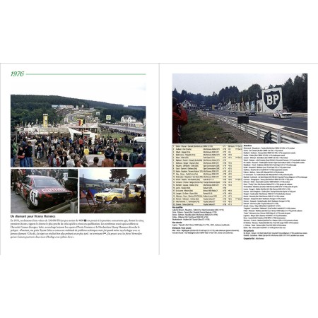 100 ans de 24 Heures de Francorchamps tome 2 - Résultats complets