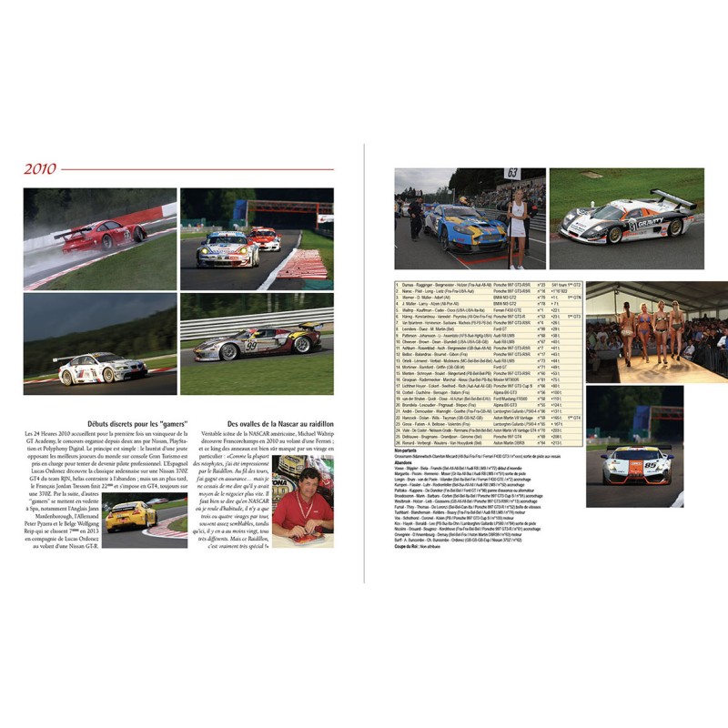 100 ans de 24 Heures de Francorchamps tome 2 - Résultats complets