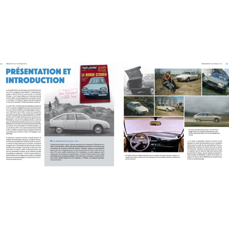 Citroën GS & GSA - Edition française