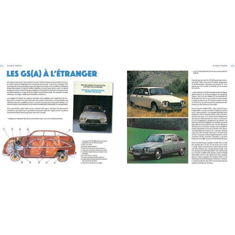 Citroën GS & GSA - Edition française