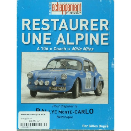 Restaurer une Alpine A106...