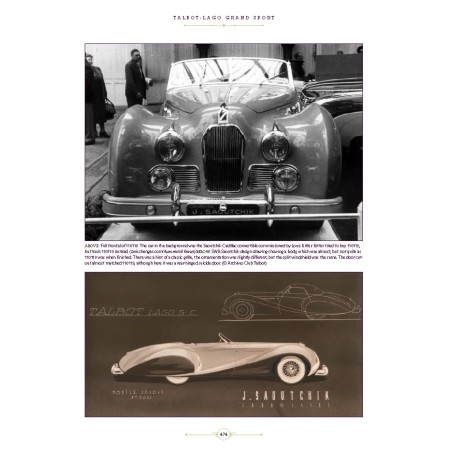 Talbot-Lago Grand Sport, The Car from Paris - Edition standard 600 exemplaires numérotés