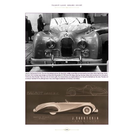 Talbot-Lago Grand Sport, The Car from Paris - Edition standard 600 exemplaires numérotés Talbot-Lago Grand Sport, The Car from Paris - Edition standard 600 exemplaires numérotés