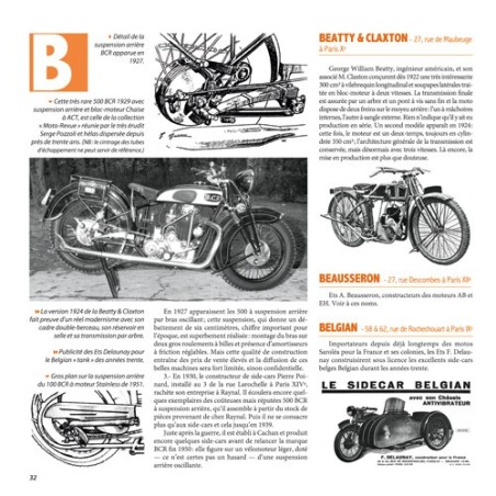 Dictionnaire illustré des 600 marques motocyclistes  de Paris et de la Seine - Volume A / K