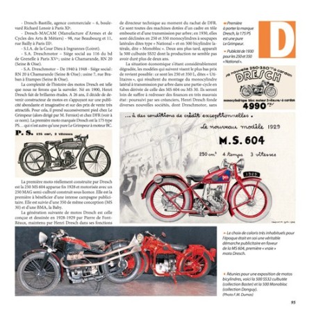 Dictionnaires illustré des 600 marques motocyclistes de Paris et de la Seine Dictionnaire illustré des 600 marques motocyclistes de Paris et de la Seine - Volume A / K