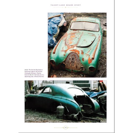 Talbot-Lago Grand Sport, The Car from Paris - Edition standard 600 exemplaires numérotés Talbot-Lago Grand Sport, The Car from Paris - Edition standard 600 exemplaires numérotés