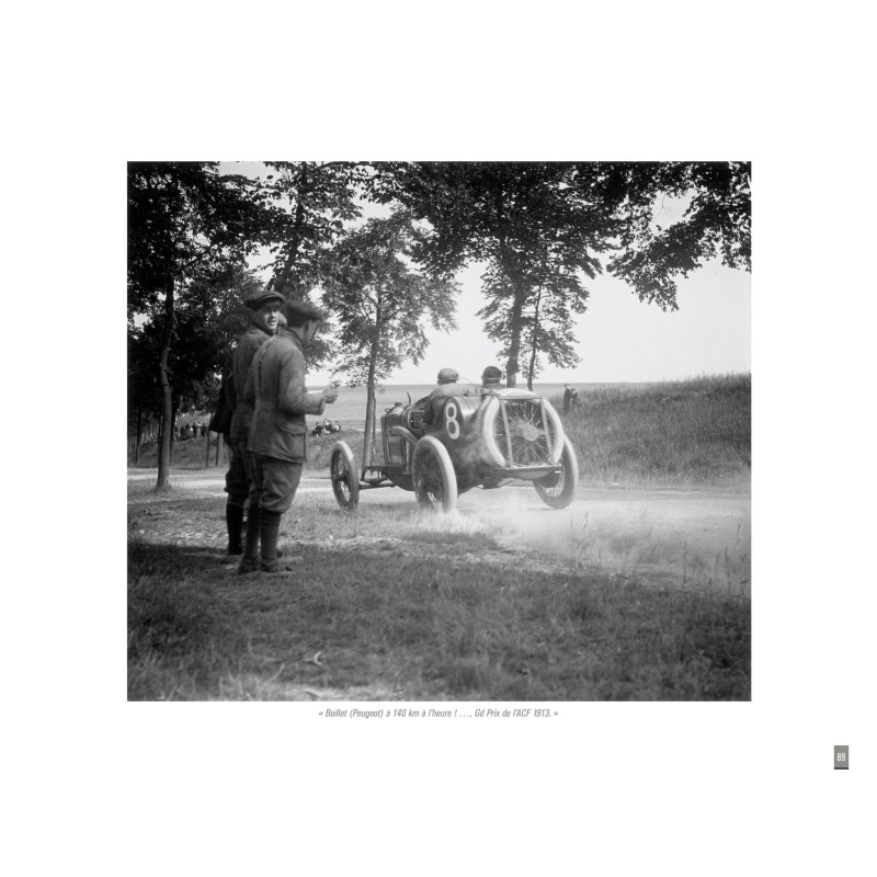 Lartigue et les autos de course