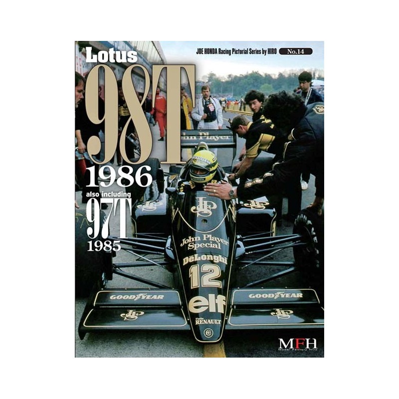 Racing Pictorial Series by HIRO No.14 Lotus 98T 1986 / also including 97T 1985